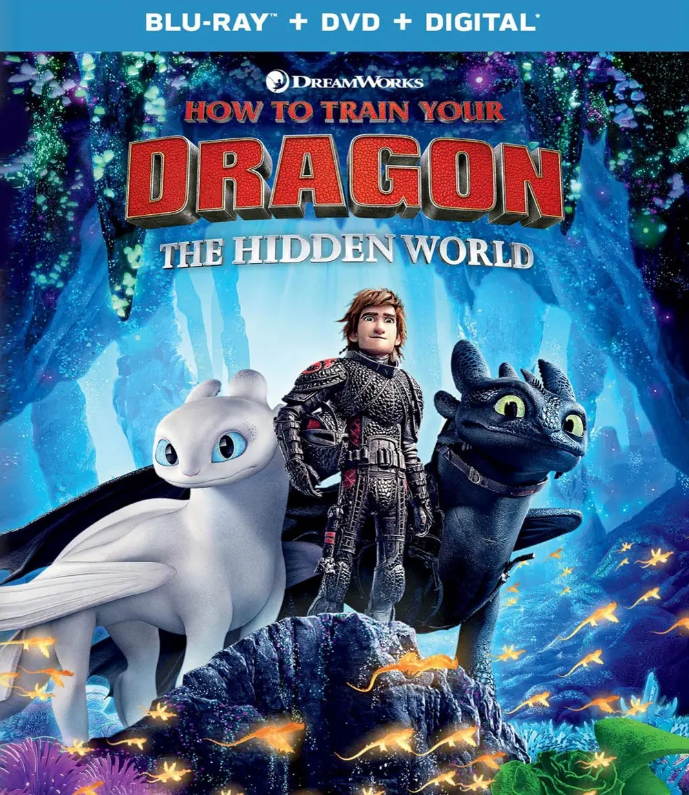 How to Train Your Dragon: The Hidden World (Blu-Ray + DVD + Digital Code)-1
