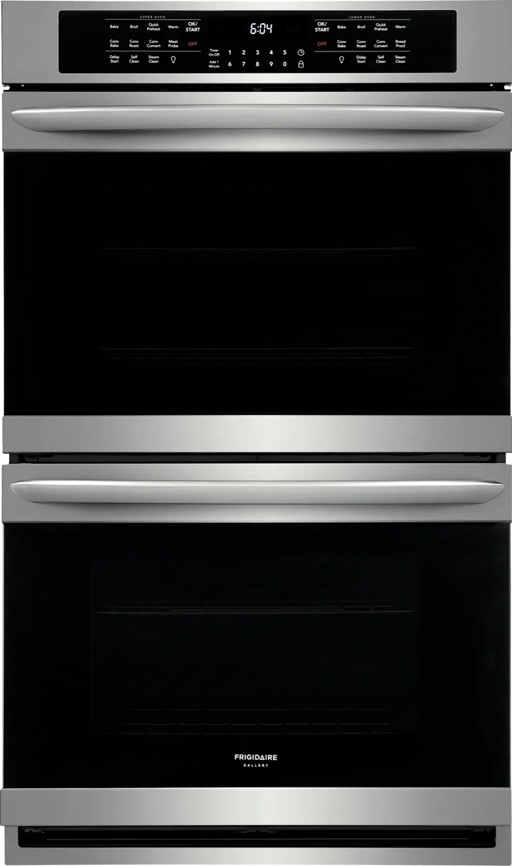 FGET3066UF Frigidaire Gallery 10.2 cu ft Double Wall Oven - 30 W Stainless Steel-1