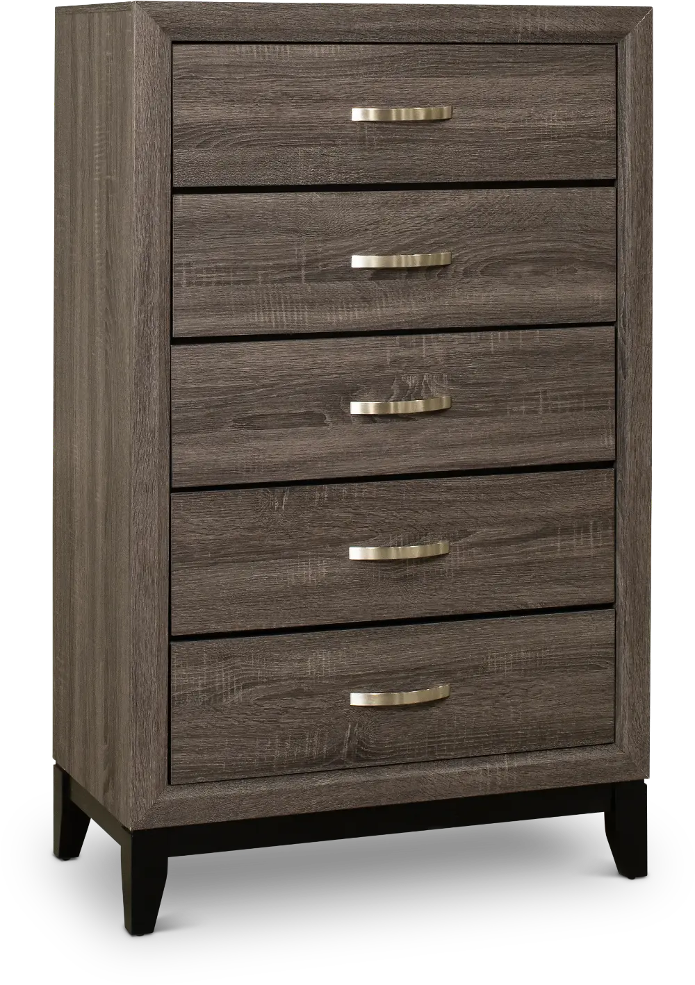 Contemporary Gray Chest of Drawers - Florence-1