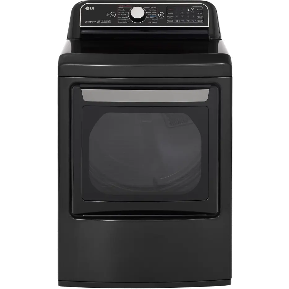 DLEX7900BE LG Smart Electric Dryer with TurboSteam - 7.3 cu. ft.-1