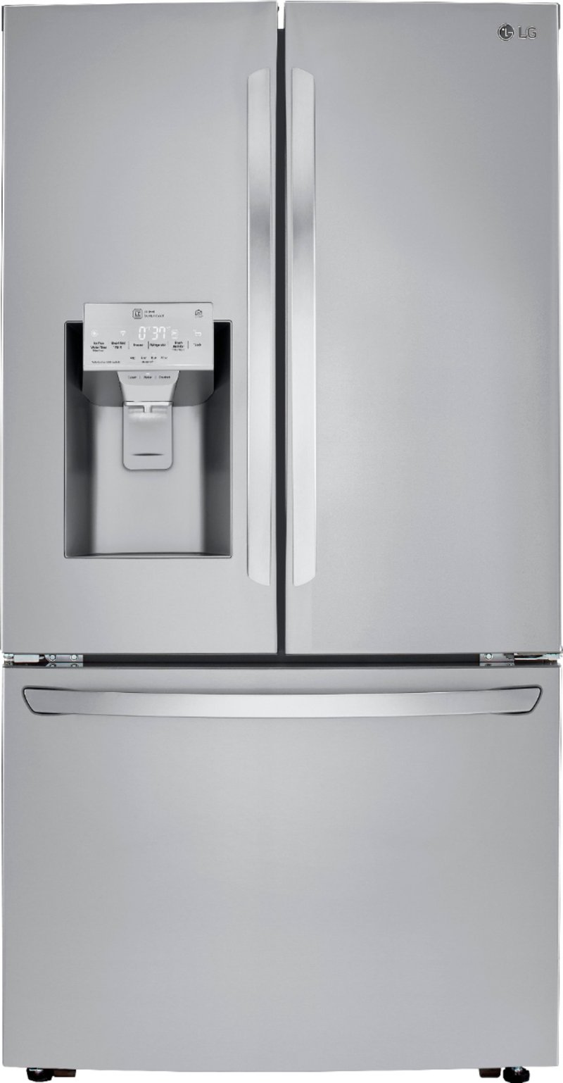 Lg Counter Depth French Door Smart Refrigerator 23 5 Cu Ft 36