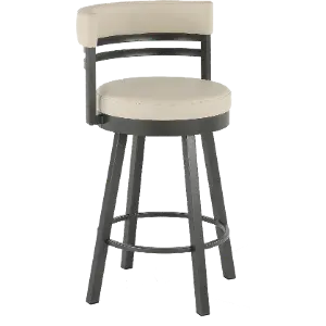 Amisco browser swivel online bar stool