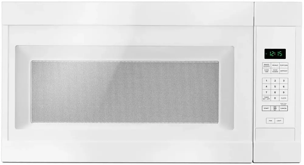 AMV2307PFW Amana 1.6 Cu. Ft. Over-the-Range Microwave - White-1