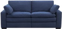 Contemporary Navy Blue Reclining Sofa Infinity Rc Willey Navy Blue Reclining Sofa