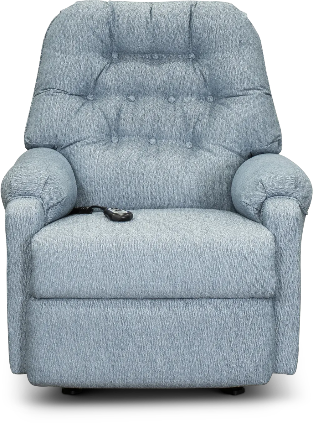 Sondra Powder Blue Reclining Lift Chair-1