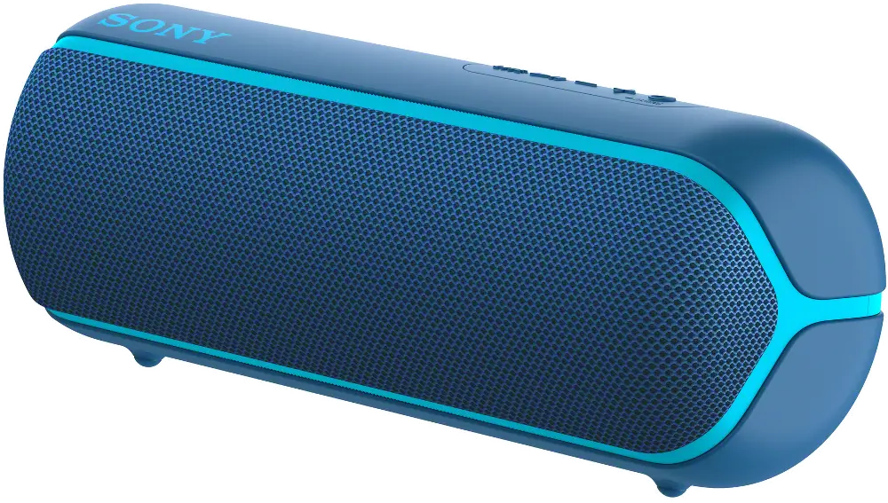 SRSXB22/L XB22 Extra Bass Portable Bluetooth Speaker - Blue-1
