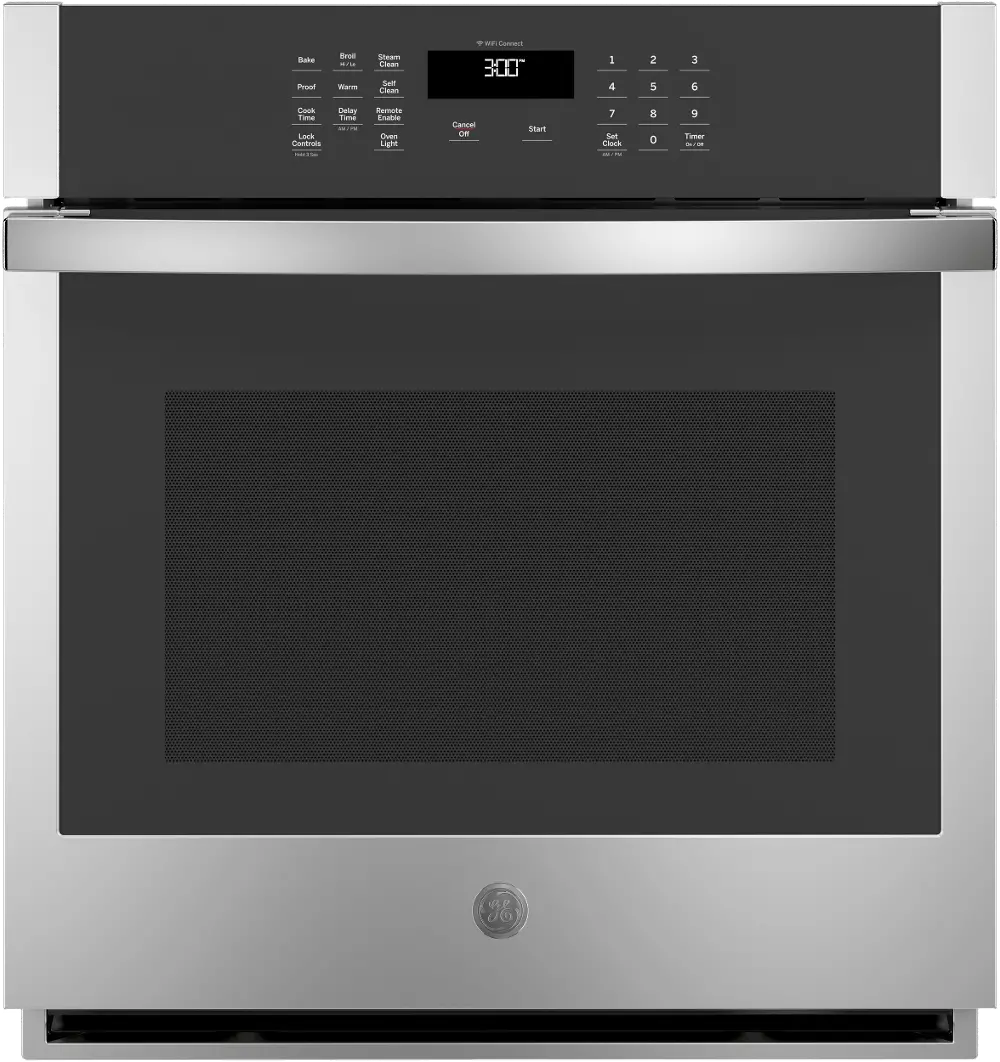 JKS3000SNSS GE 4.3 cu ft Single Wall Oven - Stainless Steel 27 Inch-1