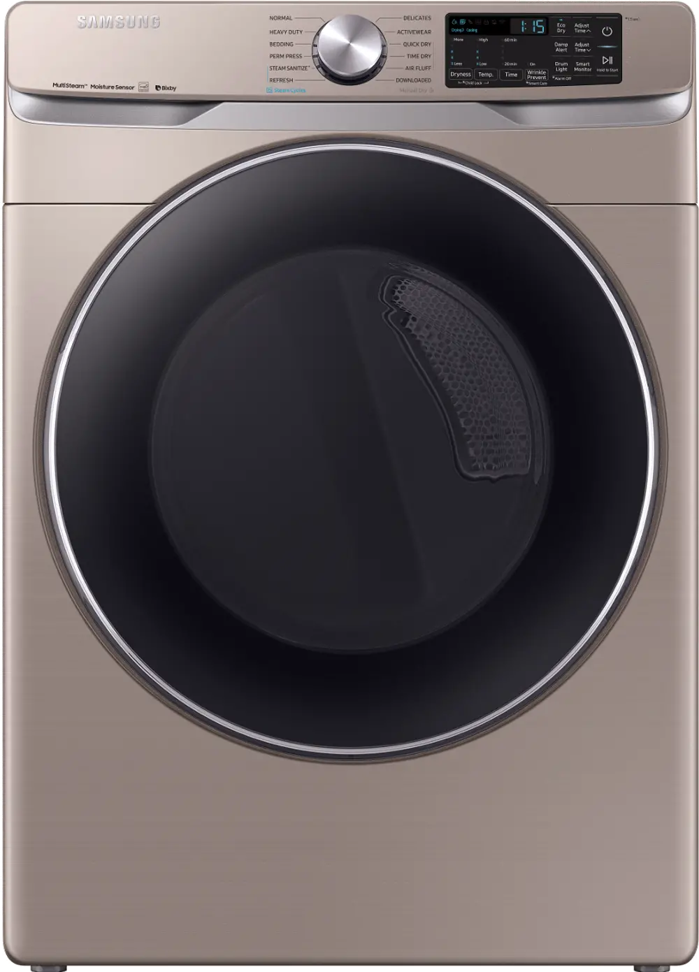 DVE45R6300C Samsung Bixby Enabled Electric Dryer - 7.5 cu. ft. Champagne-1
