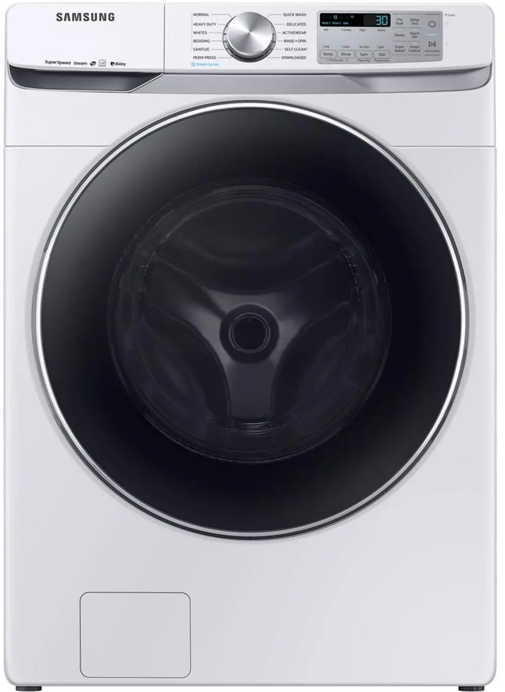 WF45R6300AW Samsung Super Speed Front Load Washer - 4.5 cu. ft. White-1