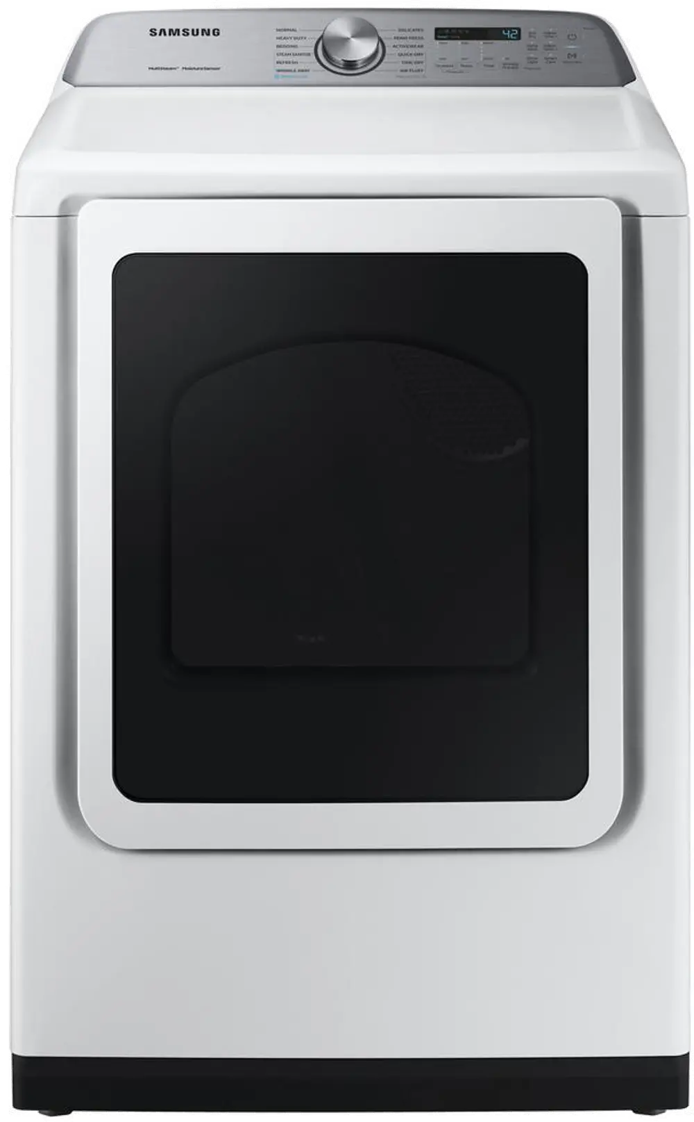 DVE50R5400W Samsung Steam Sanitize+ Electric Dryer - 7.4 cu. ft. White-1