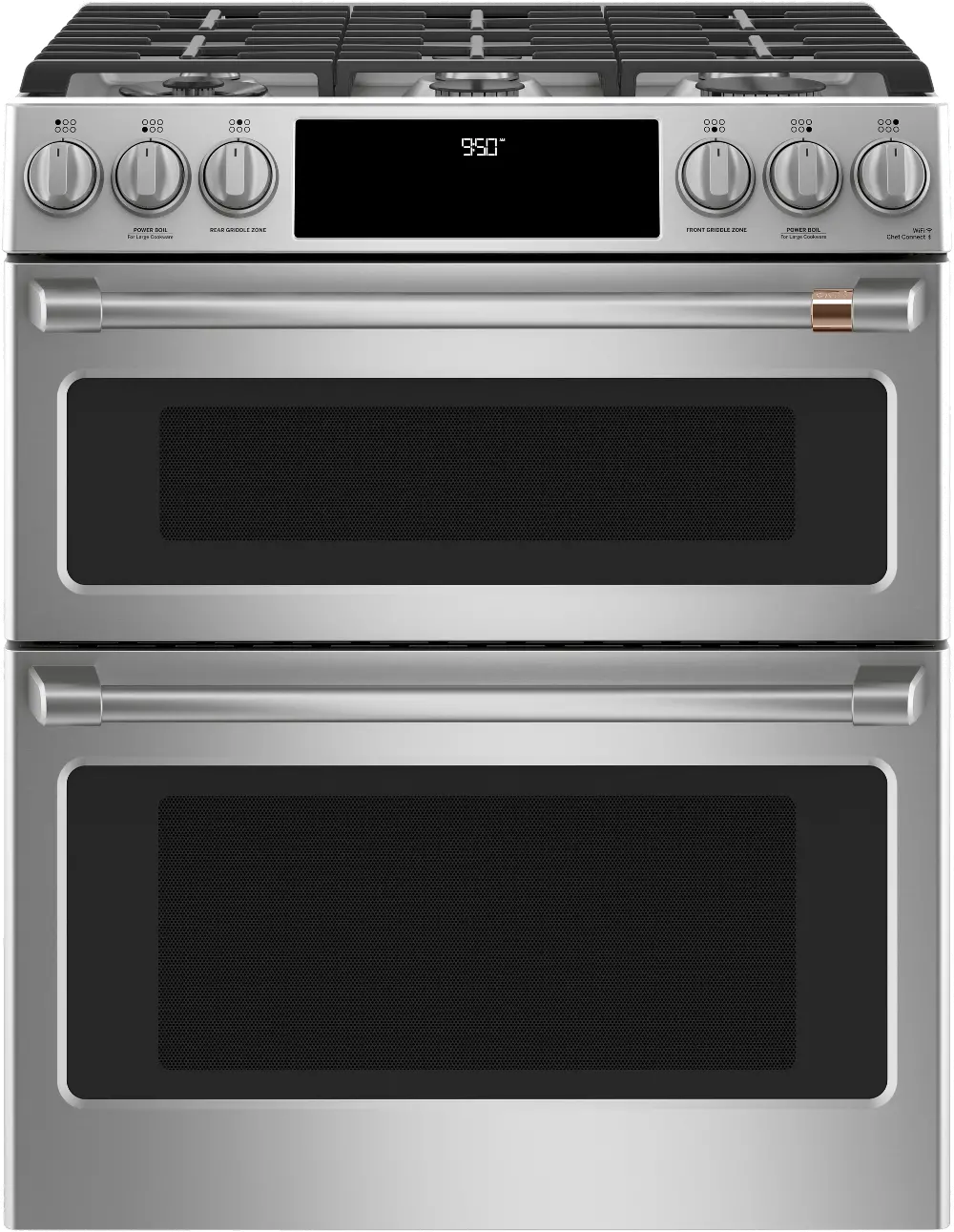 C2S950P2MS1 Cafe 7 cu ft Double Oven Dual Fuel Range - Stainless Steel-1