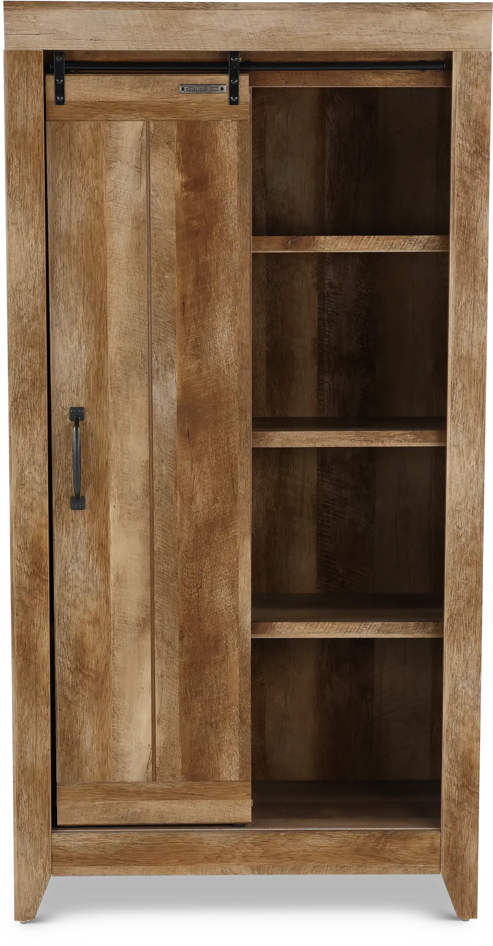 Adept Storage Craftsman Oak Storage Cabinet-1