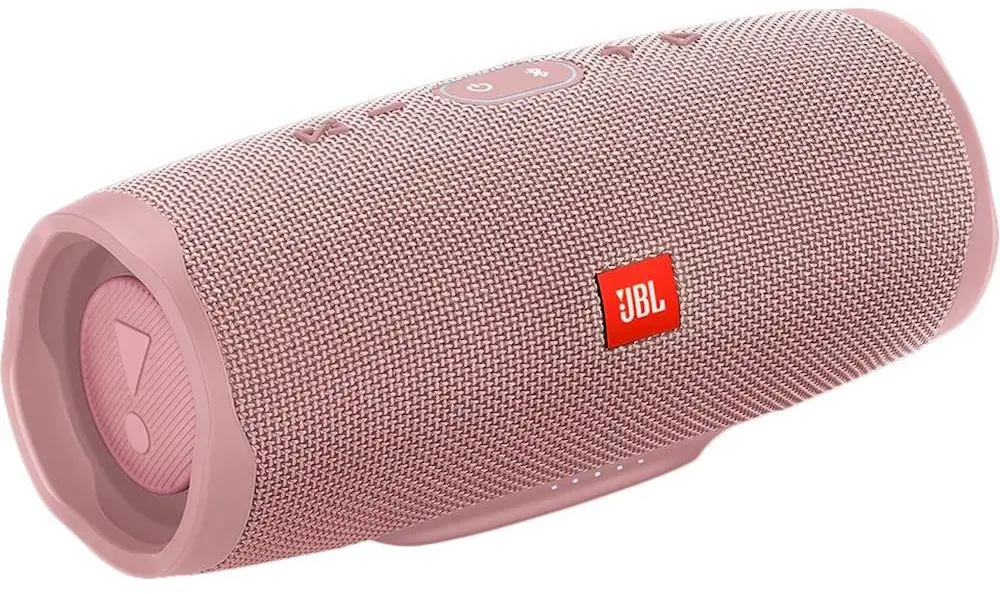 JBLCHARGE4PINKAM JBL Charge 4 Waterproof Bluetooth Speaker - Pink-1