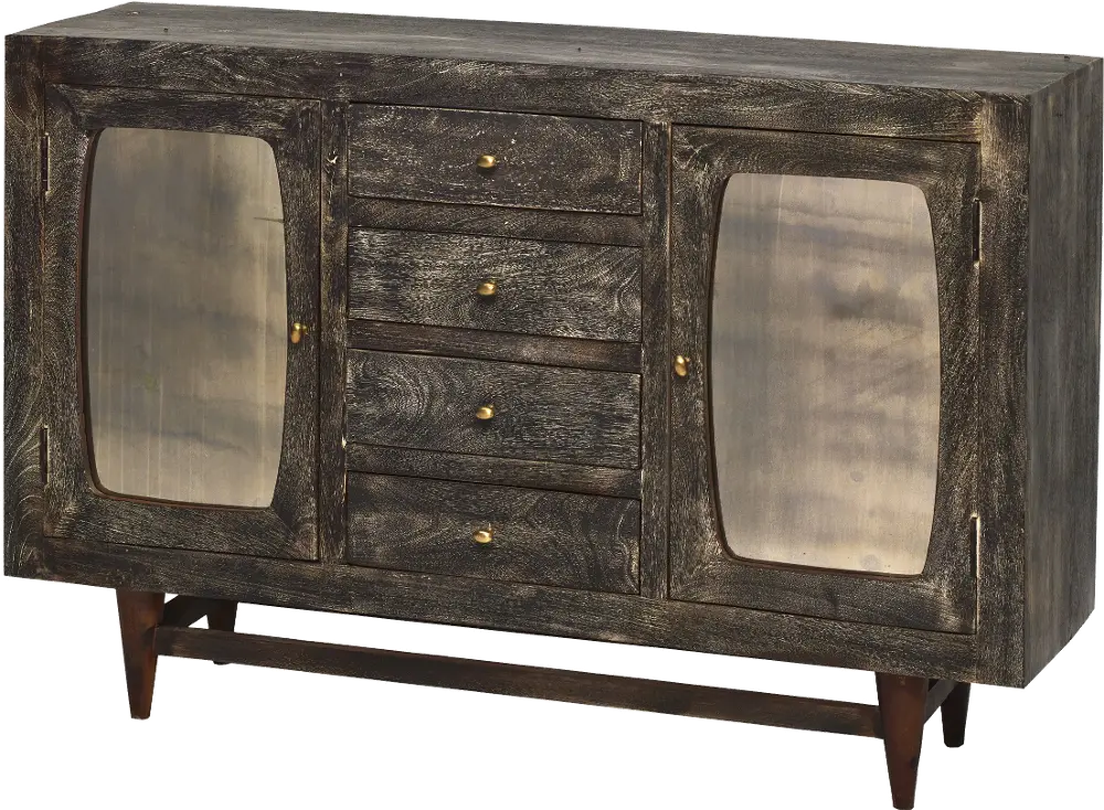 Gray 2 Door Cabinet - Emerson-1