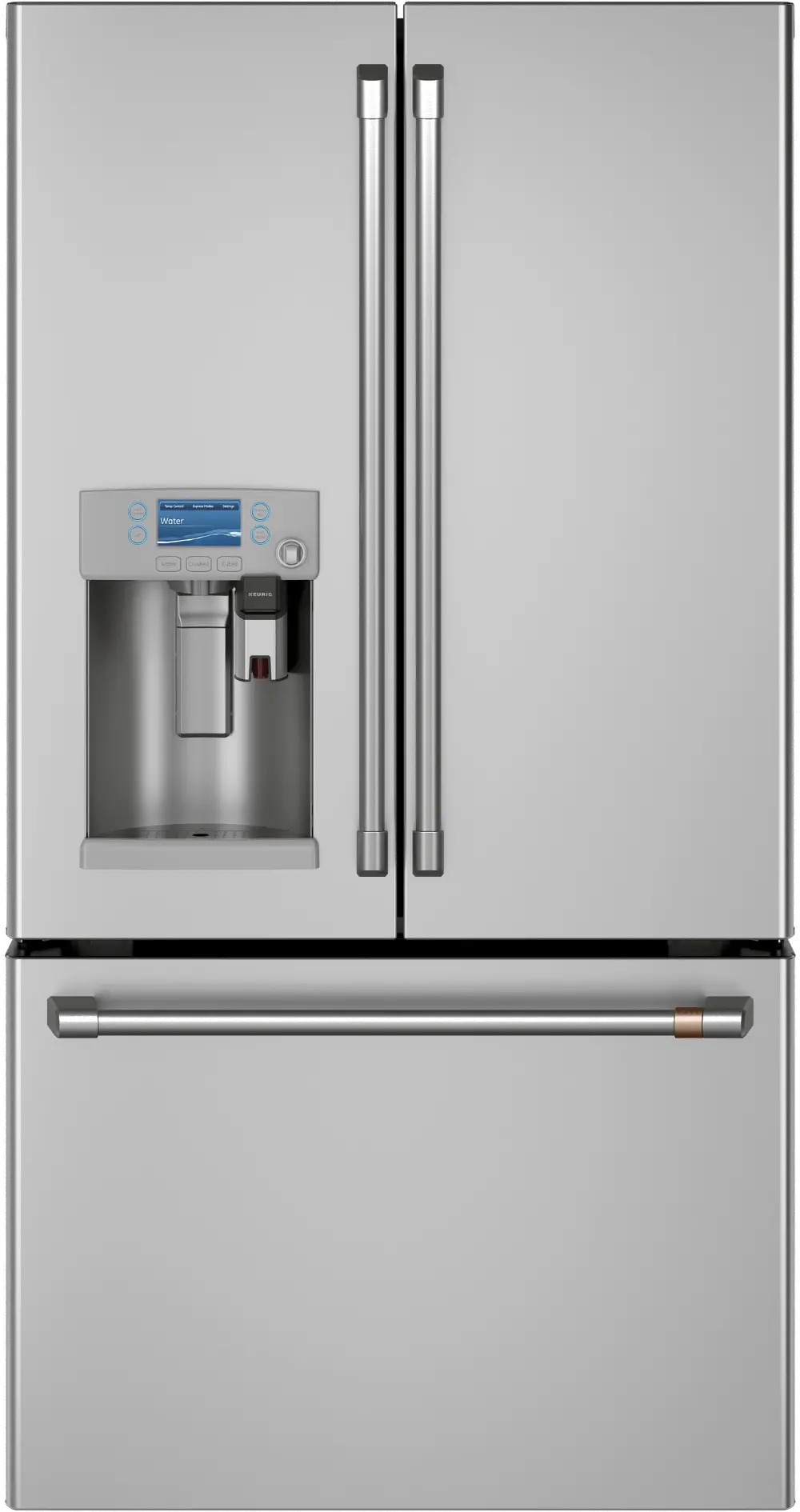 CFE28UP2MS1 Cafe 27.8 cu ft French Door Refrigerator - Stainless Steel-1
