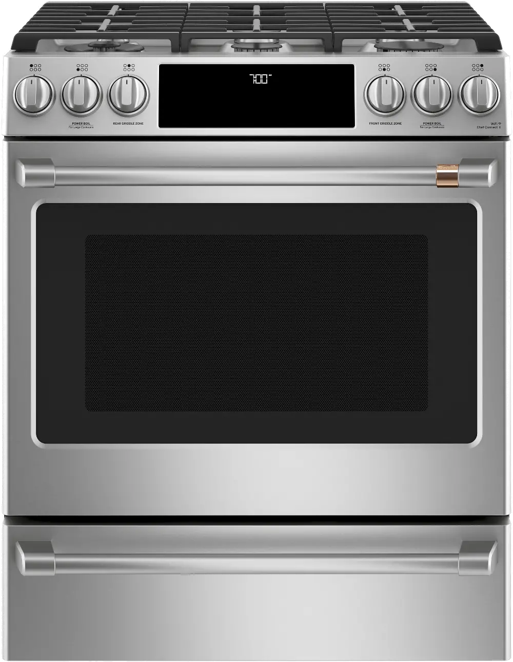 CGS700P2MS1 Cafe 5.6 cu ft Gas Range - Stainless Steel-1