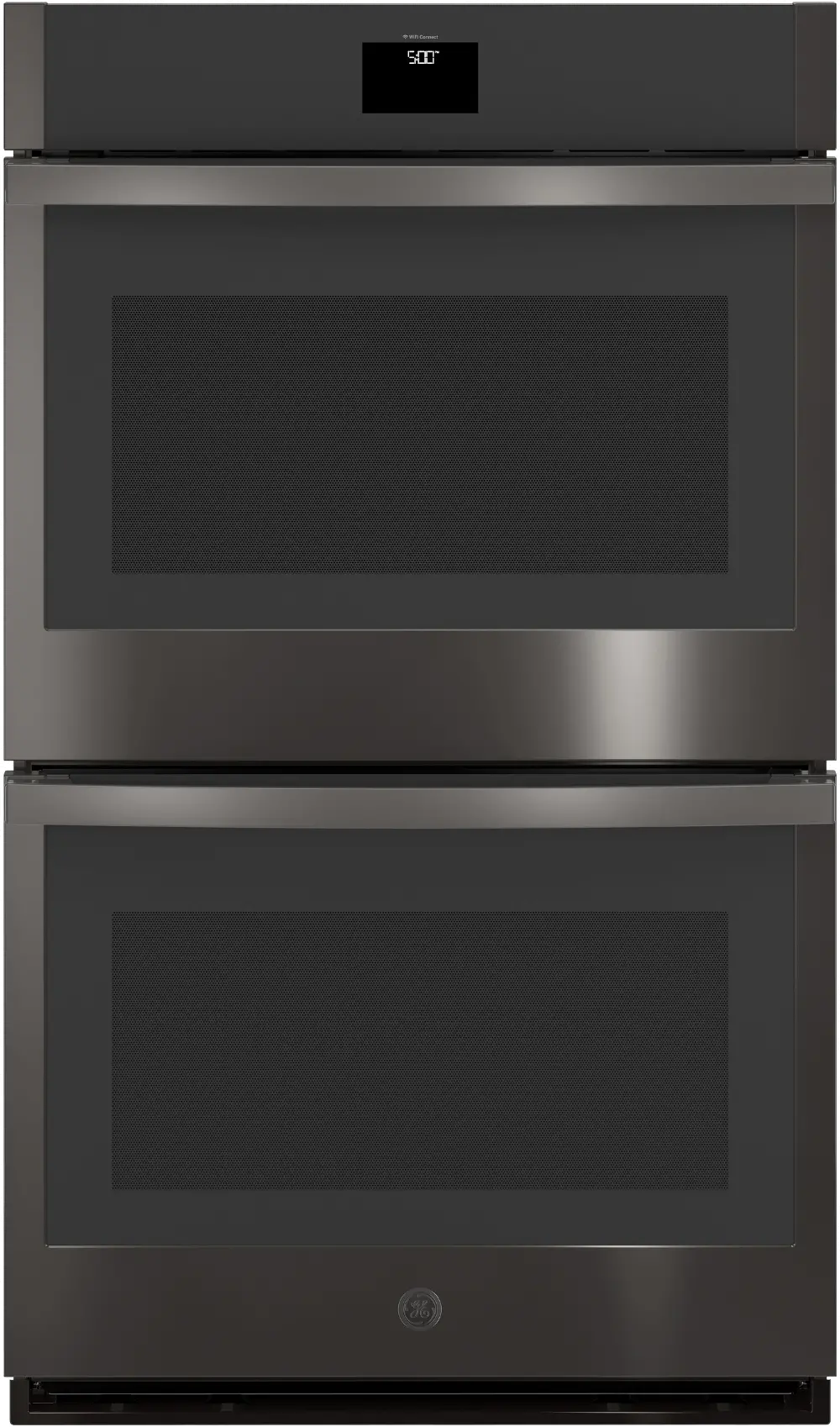 JTD5000BNTS GE 30 Inch Double Wall Smart Oven - 10.0 cu. ft. Black Stainless Steel-1
