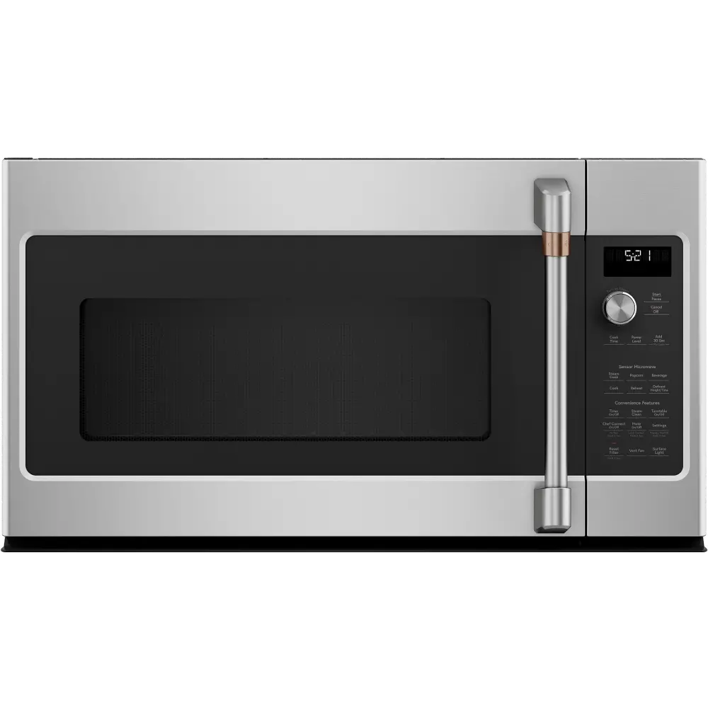 CVM521P2MS1 Cafe 30 Inch Over the Range Microwave - 2.1 cu. ft. Stainless Steel-1