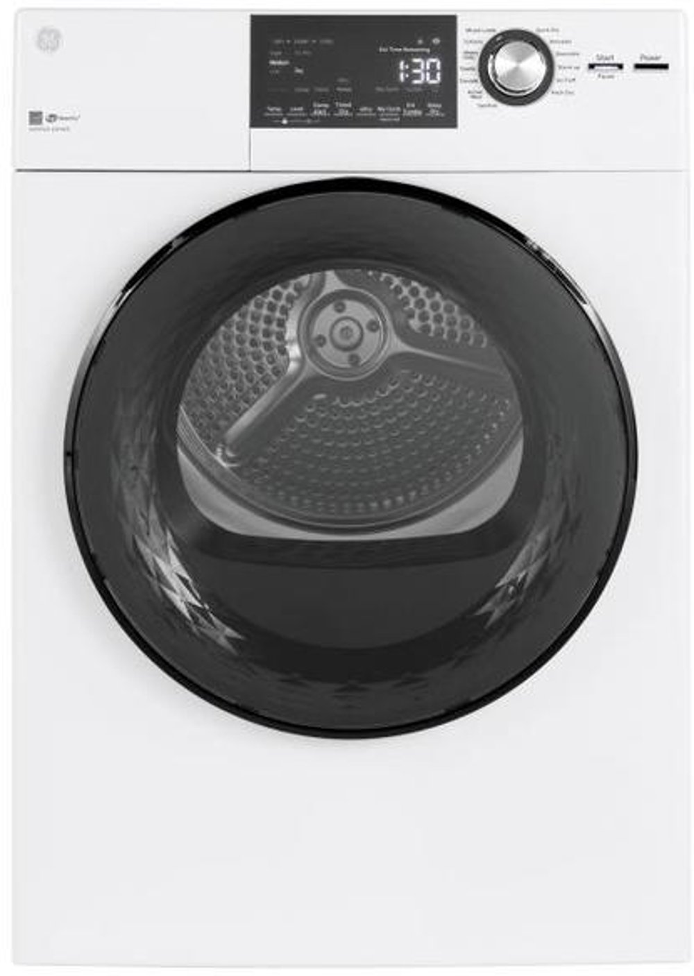 GE 24 inch Electric Dryer - White