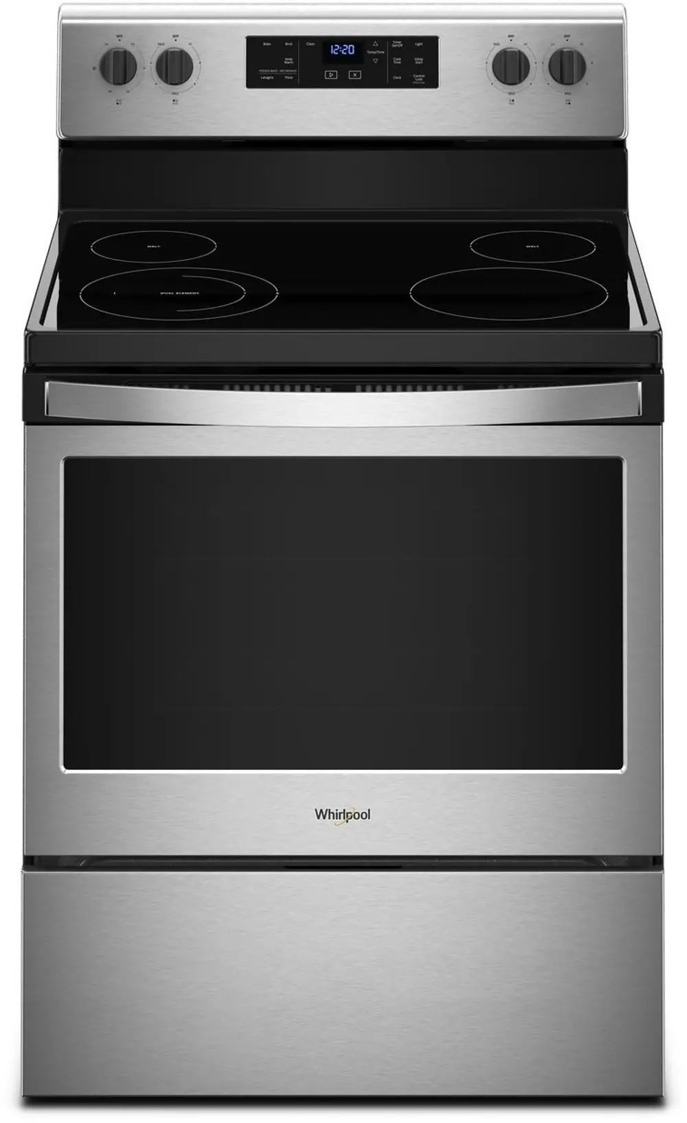 WFE510S0HS Whirlpool 5.3 cu. ft. Electric Range - 30 Inch Stainless Steel-1
