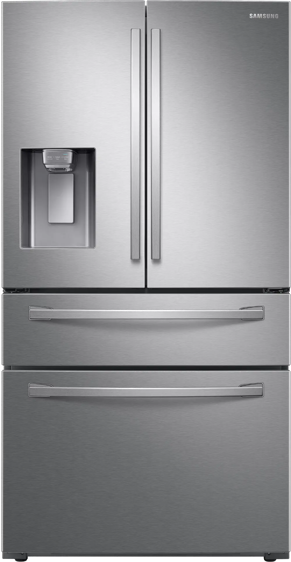 RF24R7201SR Samsung 22.6 cu ft 4 Door Refrigerator - Counter Depth Stainless Steel-1