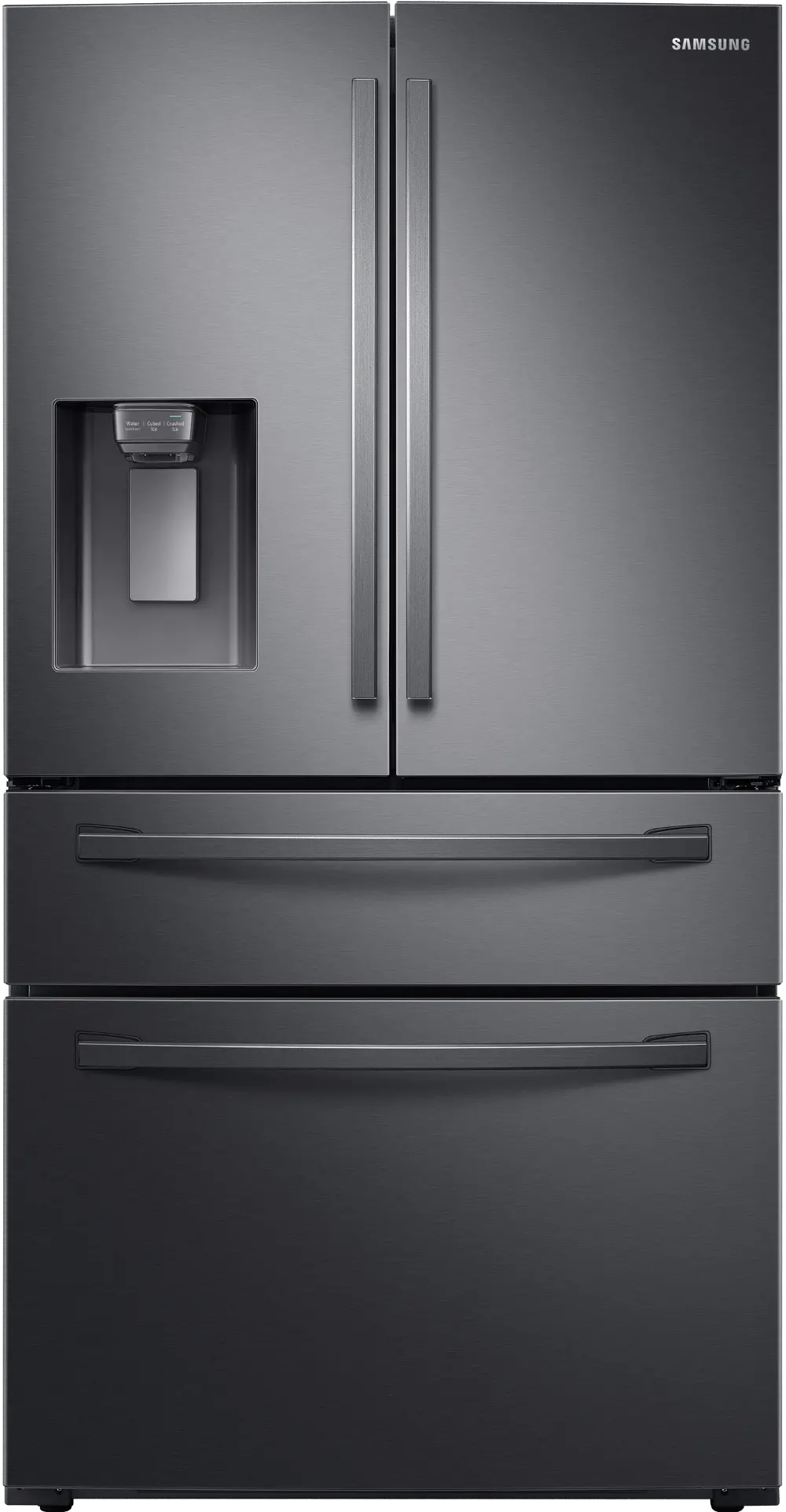 RF24R7201SG Samsung 22.6 cu ft 4 Door Refrigerator - Counter Depth Black Stainless Steel-1