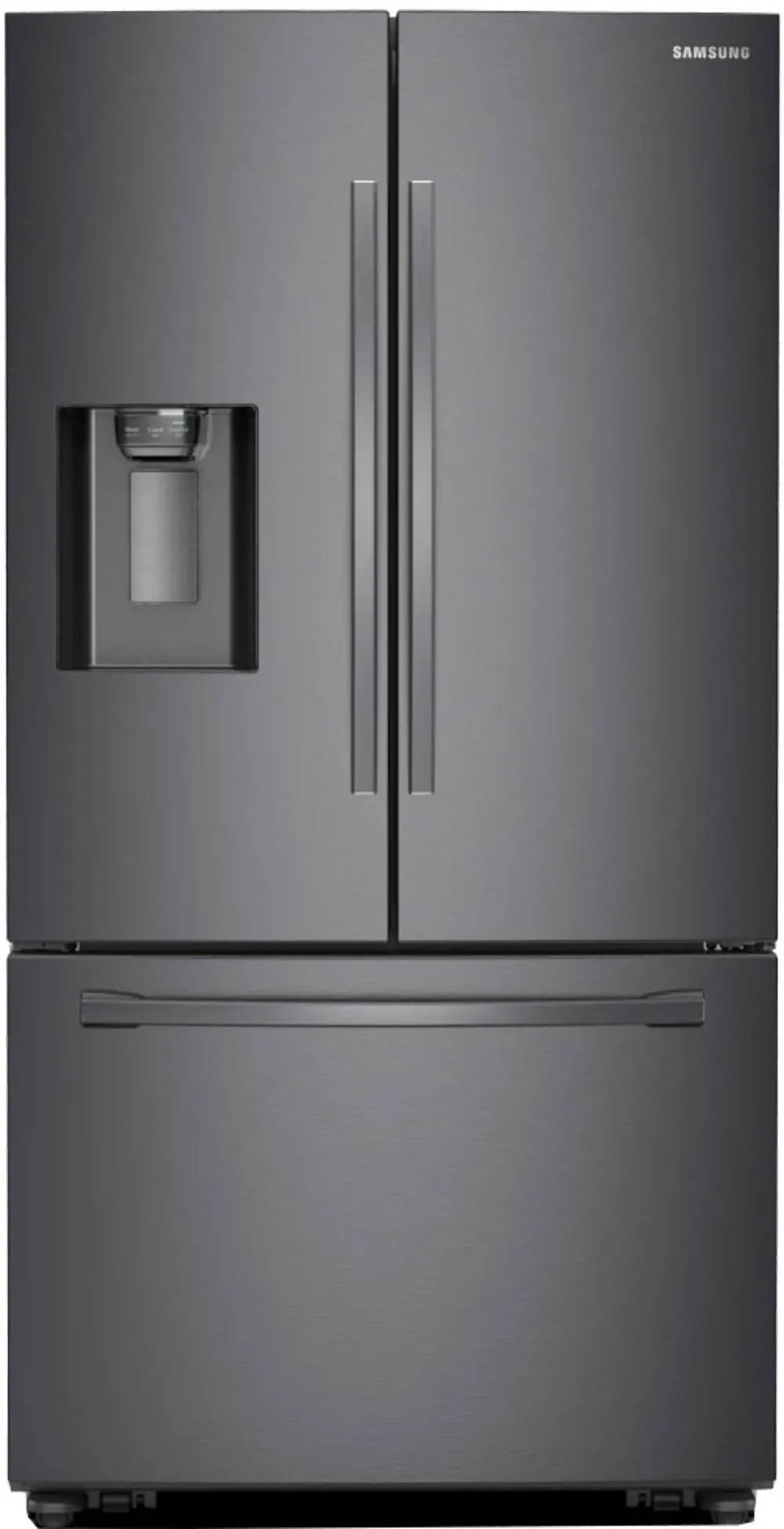 RF28R6201SG Samsung 28 cu ft French Door Refrigerator - Black Stainless Steel-1