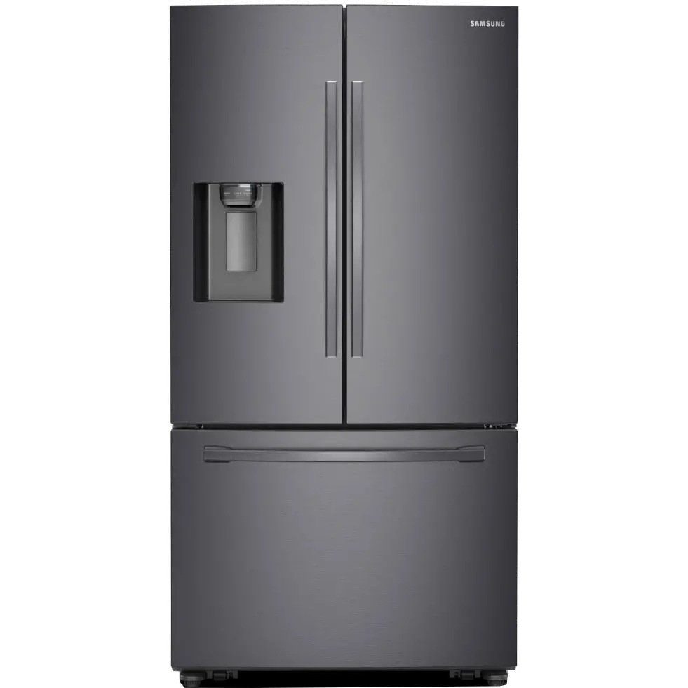 RF28R6201SG Samsung 28 cu ft French Door Refrigerator - Black Stainless Steel-1