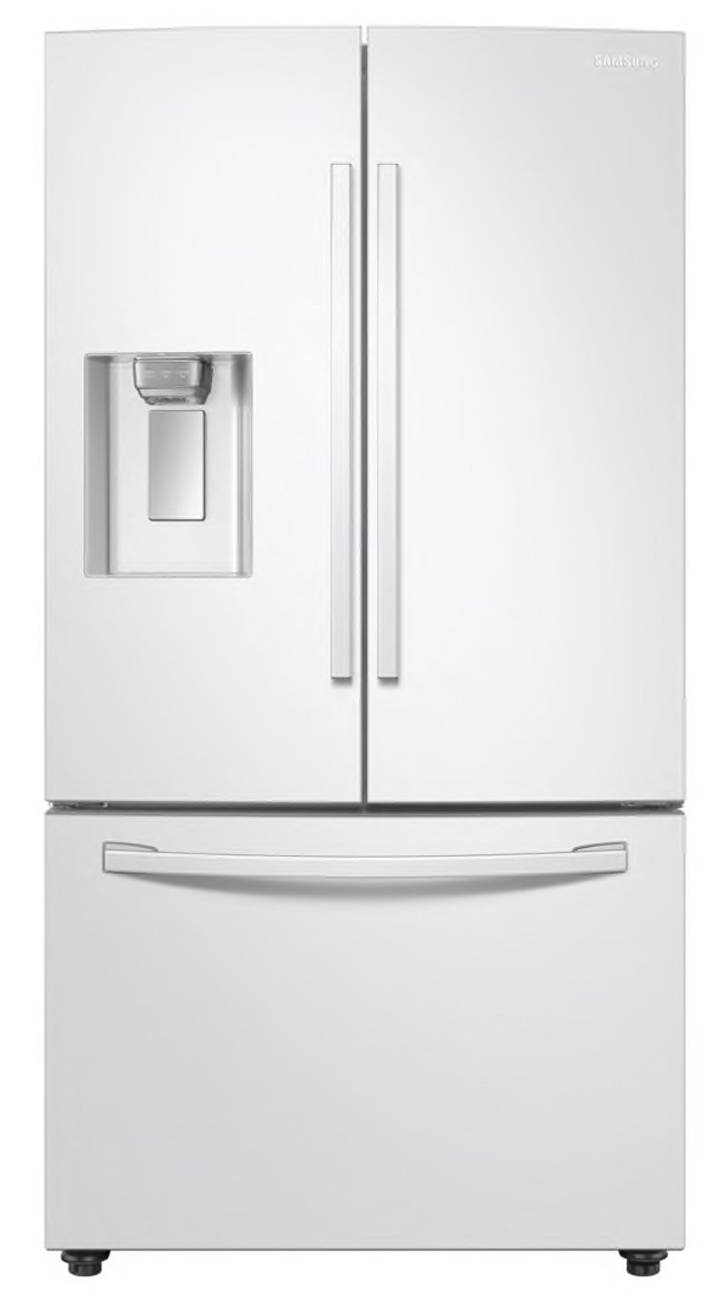 Samsung 28 Cu Ft French Door Smart Refrigerator 36 Inch White