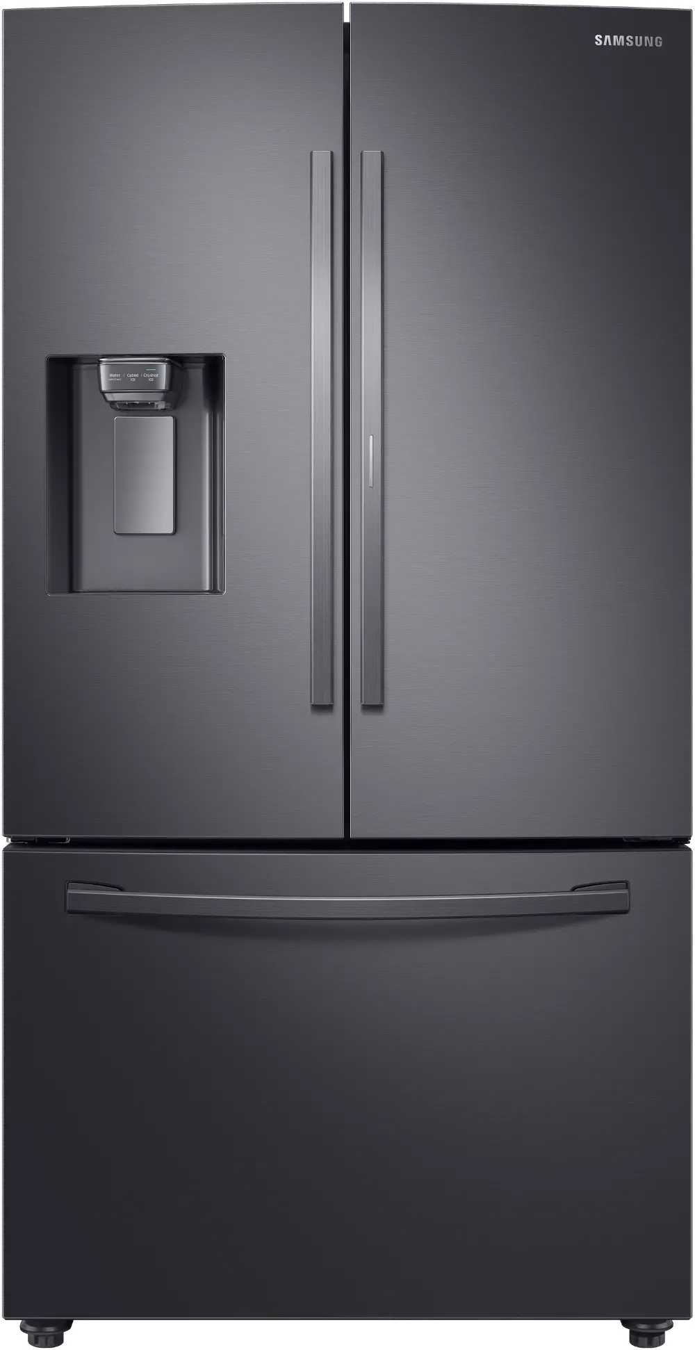 RF28R6301SG Samsung 28 cu ft French Door in Door Smart Refrigerator - Black Stainless Steel-1