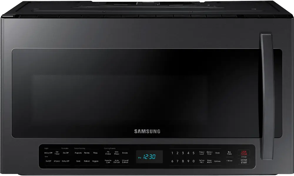 ME21R7051SG Samsung Over the Range Microwave - 2.1 cu. ft., Black Stainless Steel-1