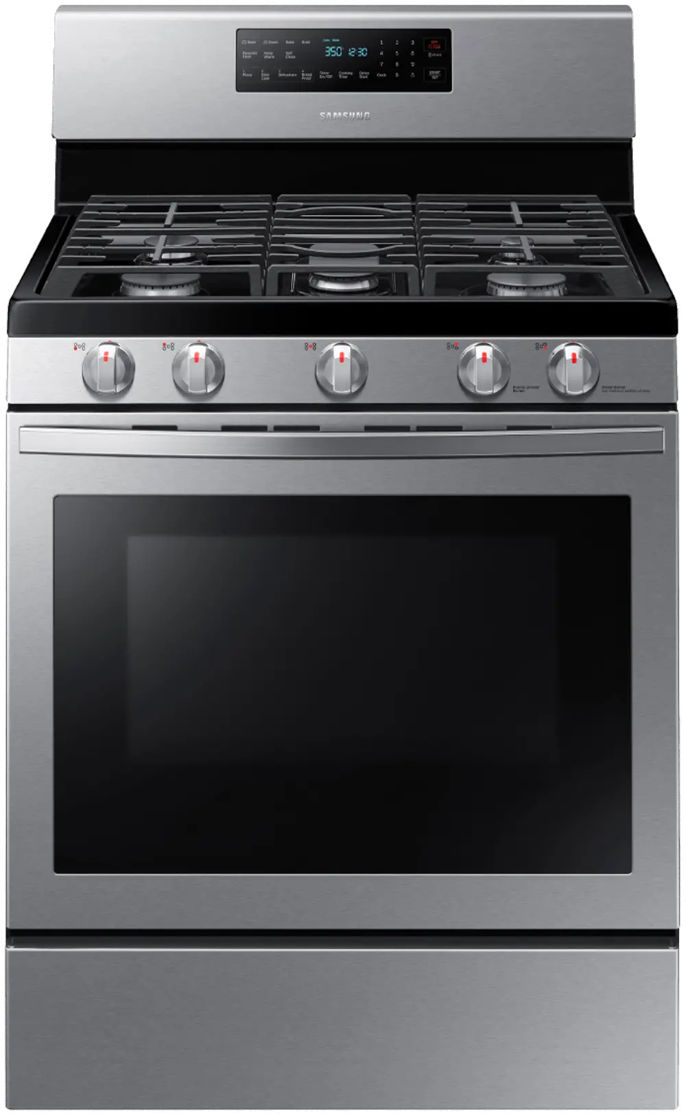 NX58R5601SS Samsung Gas Convection Range - Stainless Steel-1