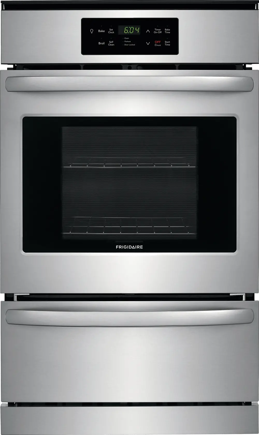 FFGW2426US Frigidaire 24 Inch Gas Single Wall Oven - 3.3 cu. ft. Stainless Steel-1