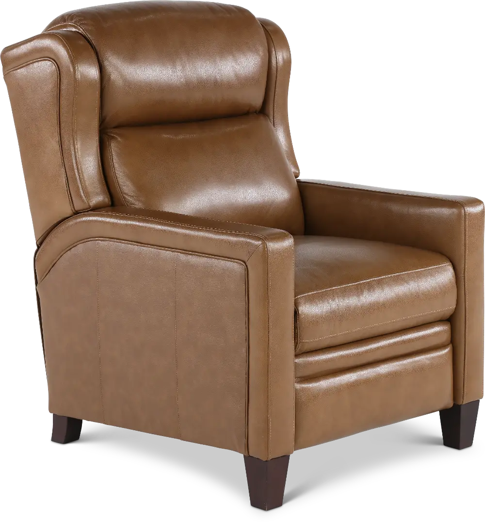 Dart Picket Brown High Leg Power Recliner-1
