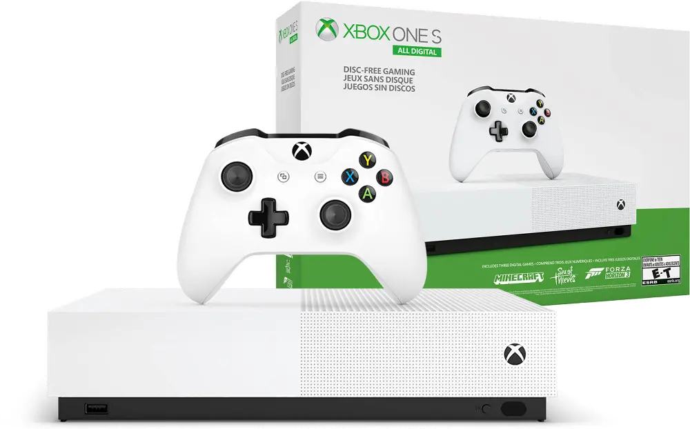 XB1 MIC NJP024 Xbox One S Digital Console 1TB-1