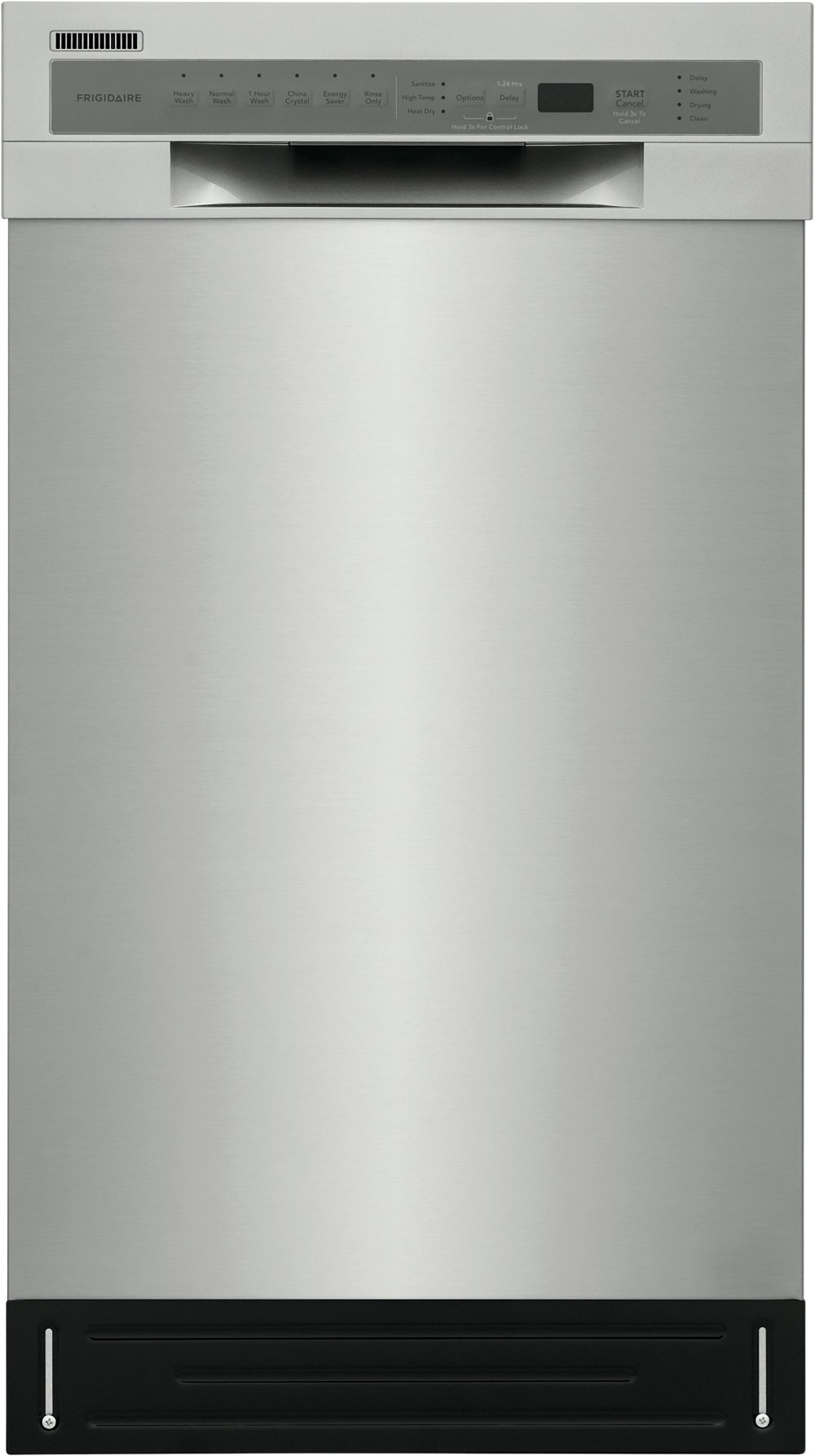 Frigidaire Compact Dishwasher - Stainless Steel 18"W