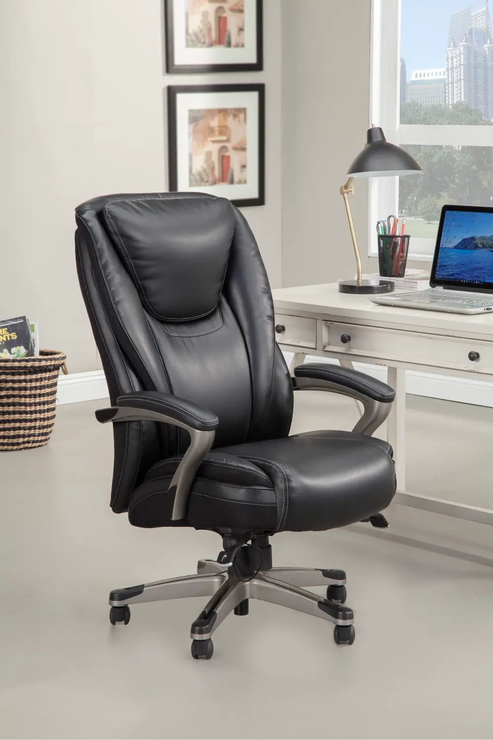 Home Office Executive Office Chair - Black-1