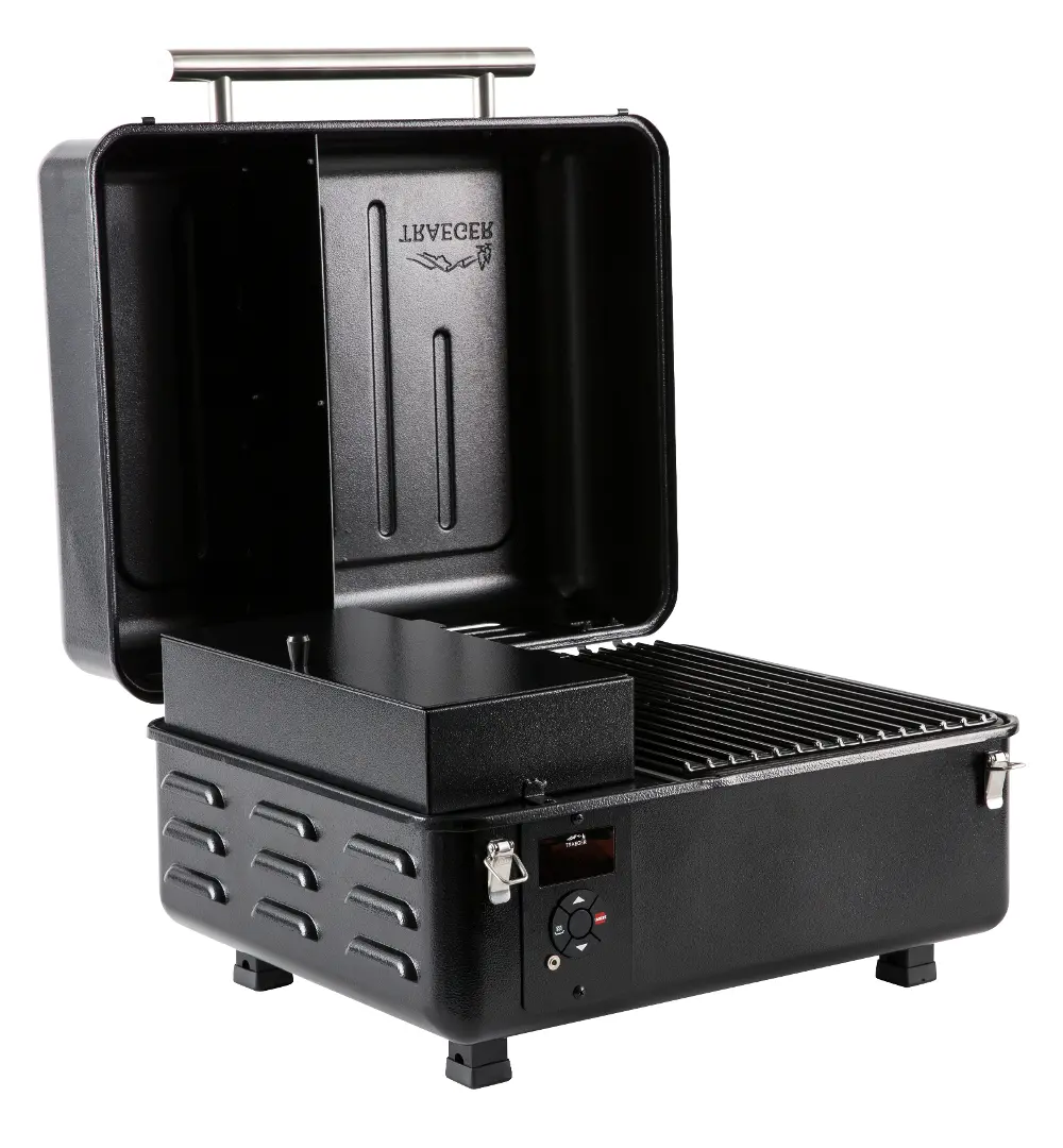 TFT18KLD,RANGER-BLK Traeger Ranger Portable Pellet Grill-1