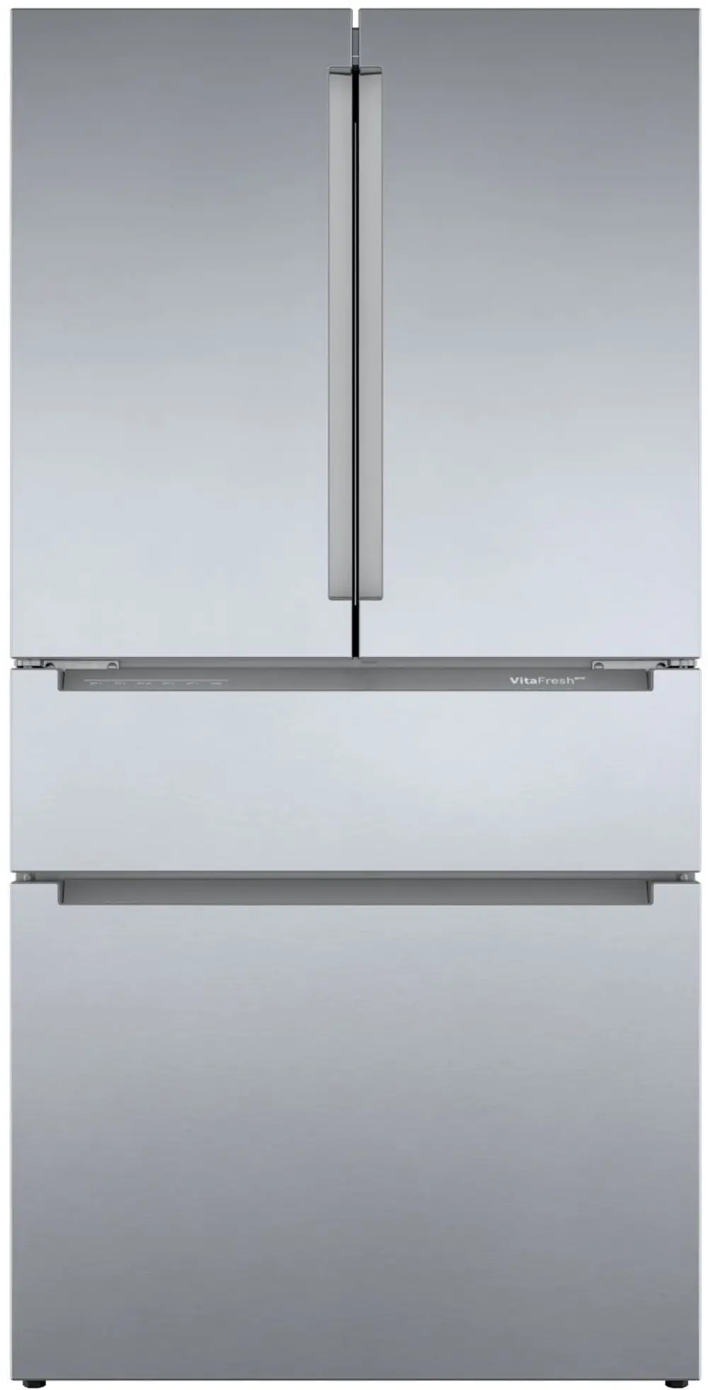 B36CL80ENS Bosch 21 cu ft French Door Refrigerator - Counter Depth Stainless Steel-1