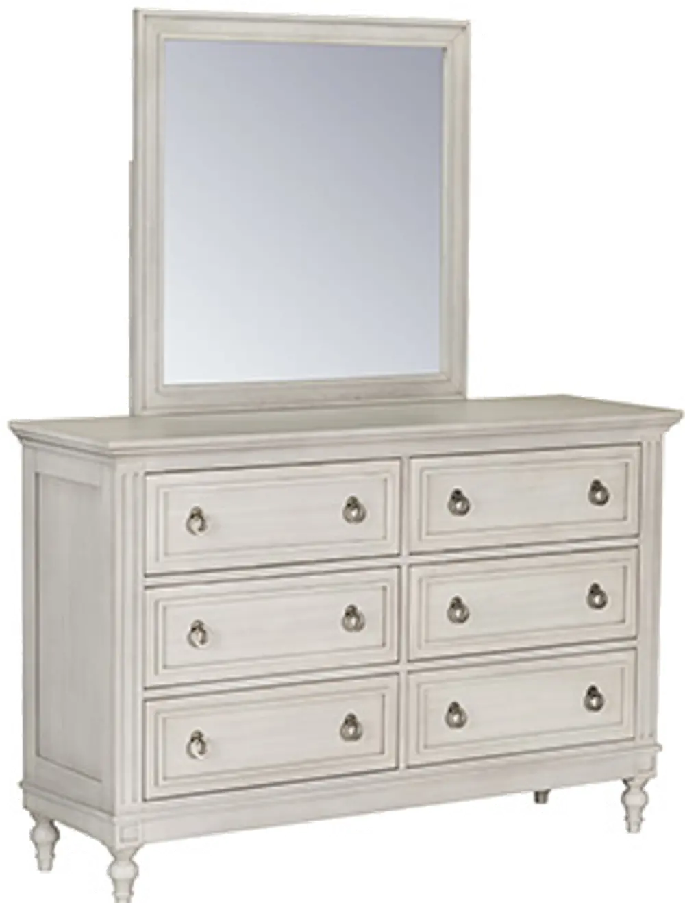 Traditional White Dresser - Sarah-1