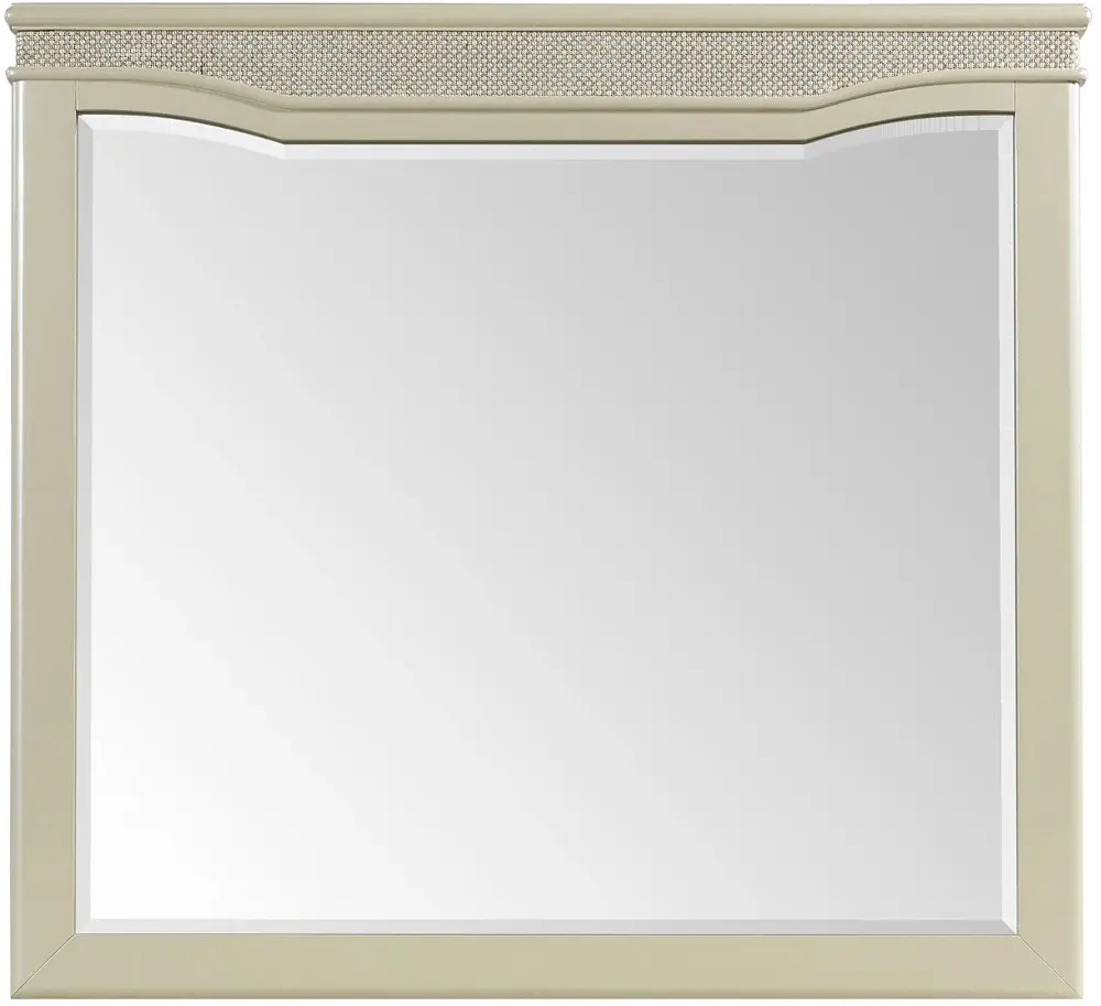 Traditional Pearl Beige Mirror - Starlight-1