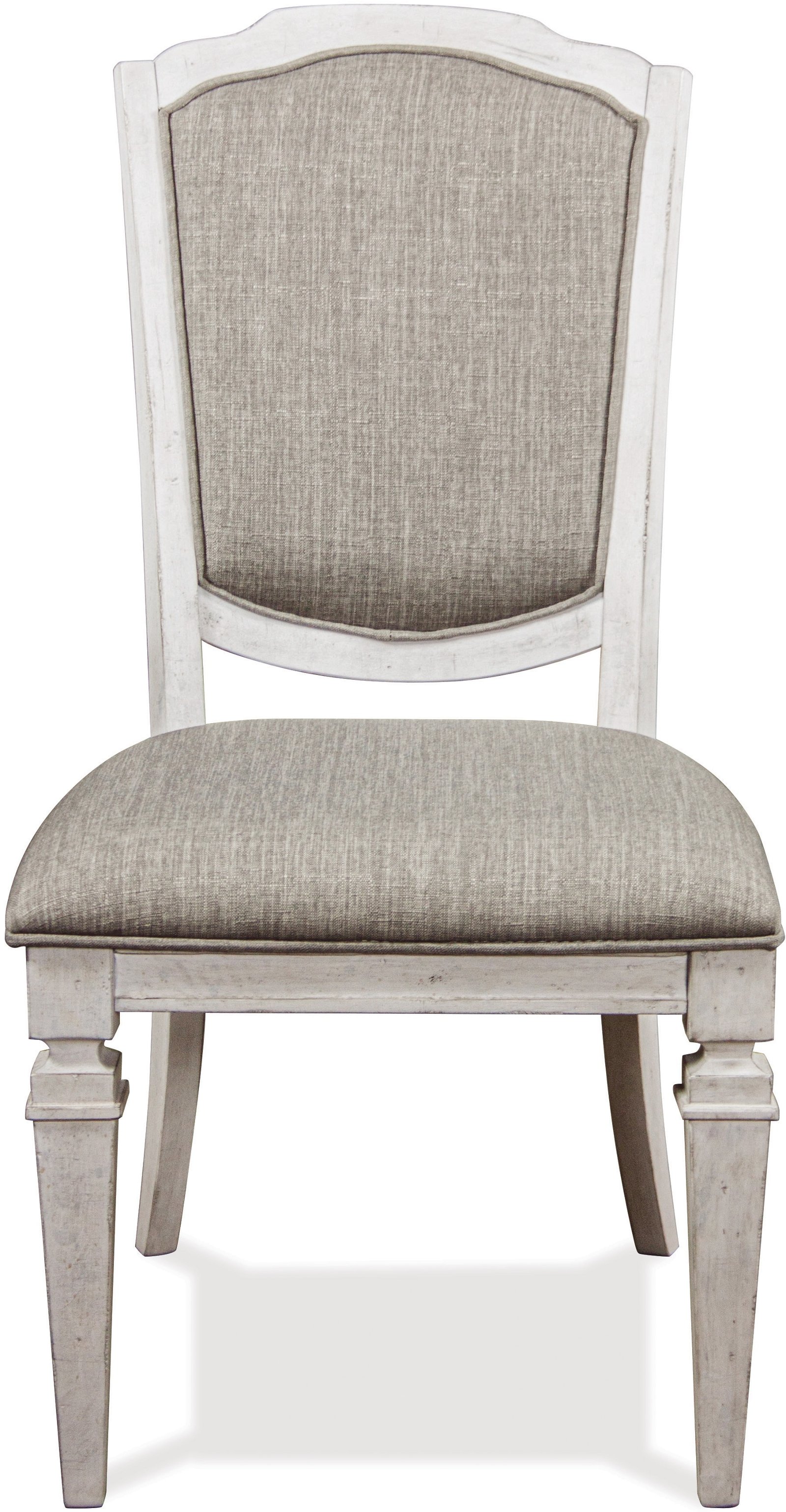 Smokey White Dining Room Chair - Elizabeth