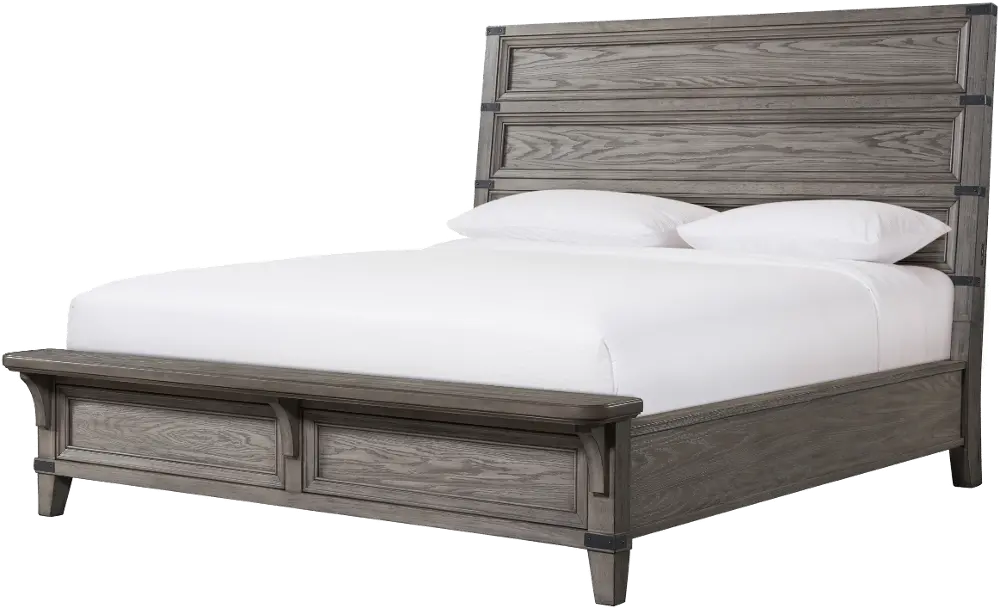 Forge Pewter Gray Queen Headboard-1