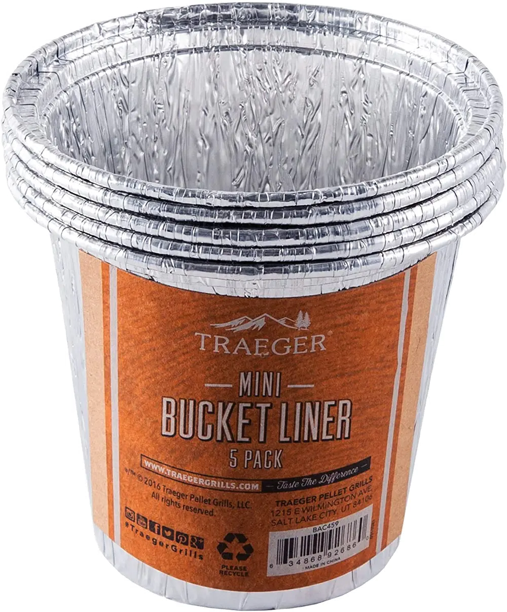 BAC459 Traeger BAC459 Mini Grease Bucket Liner-5 Pack-1