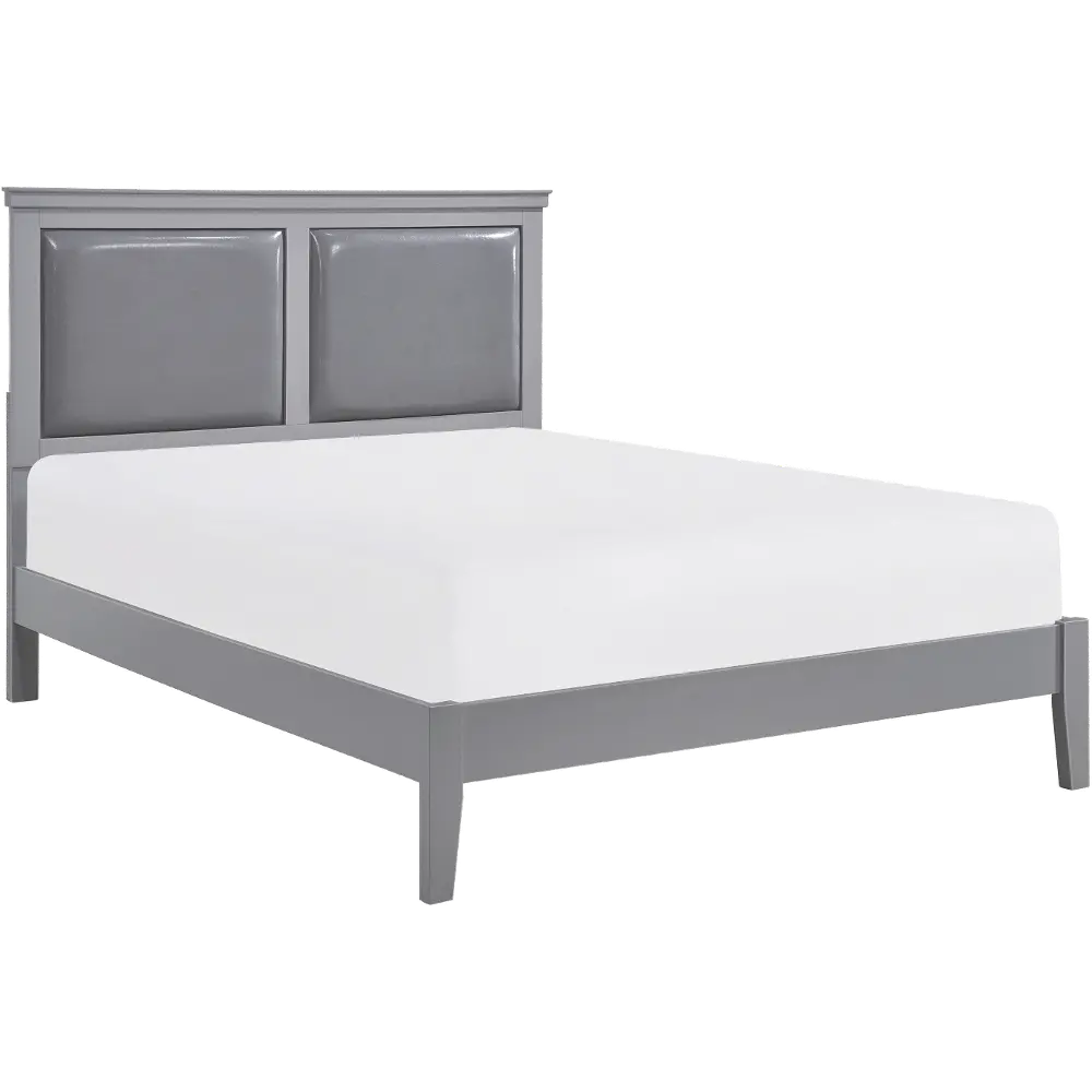 Seabright Gray Full Size Bed-1