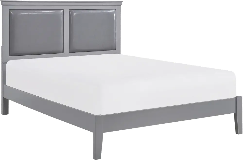 Seabright Gray Queen Bed-1