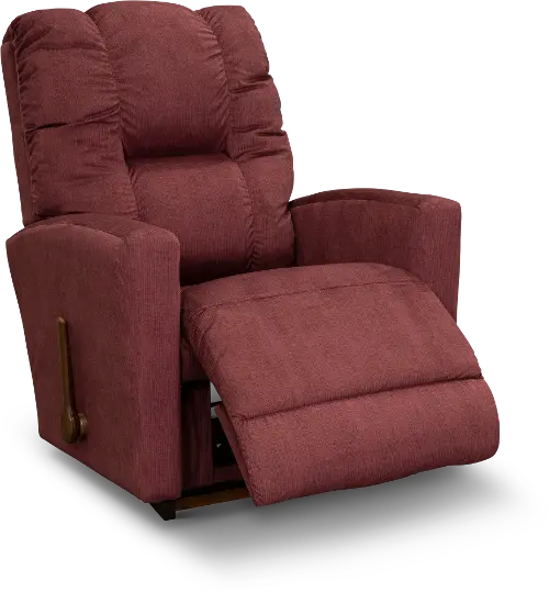 Red discount rocking recliner