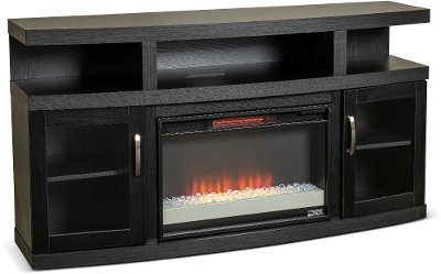 Electric Fireplaces Furniture Rc Willey Electric Fireplaces Furniture, Dark Cherry Wood Fireplace Tv Stand