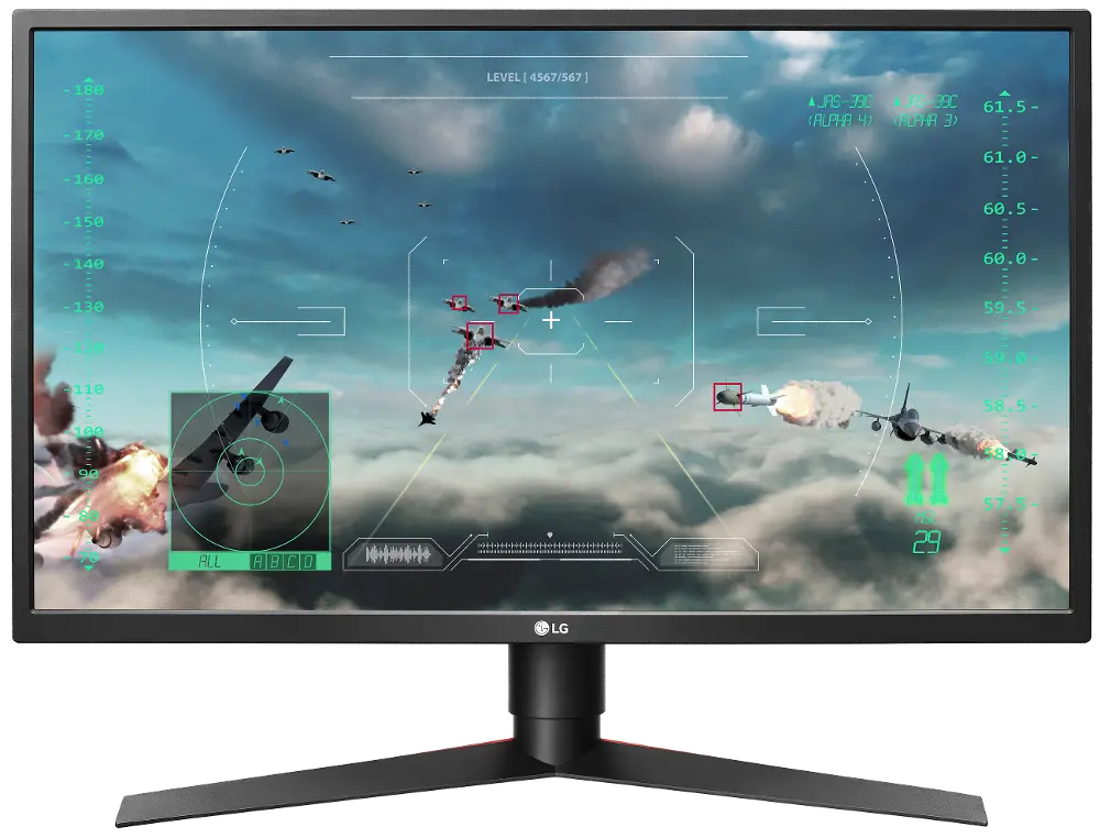 27GK750F-B LG 27GK750F-B 27 Inch UltraGear Full HD Gaming Monitor with FreeSync-1