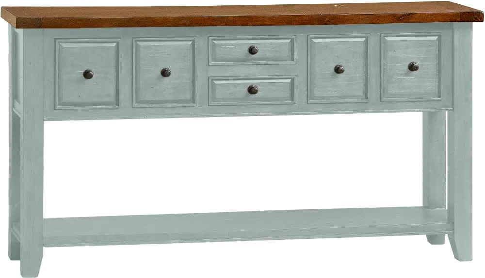 Sea Blue Dining Sideboard or Entry Table - Tuscan 5362-1
